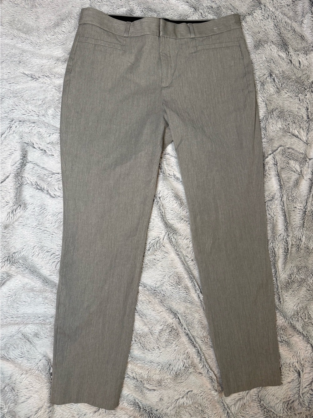 Banana Republic Gray Sloan Curvy Fit Trouser pants size 10